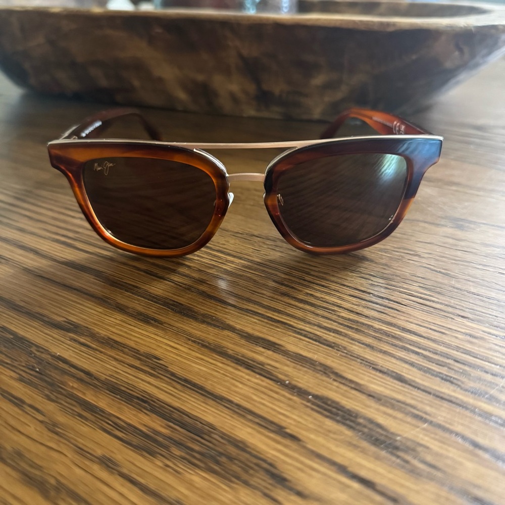 Maui Jim Brown Sunglasses Relaxation Mode